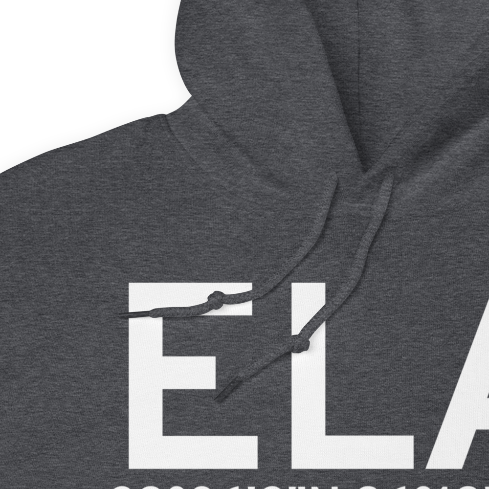 Eagle Lake (KELA) Airport Hoodie Sweatshirt 
