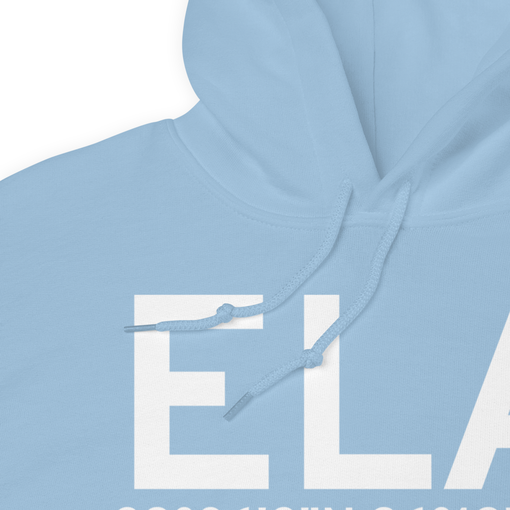 Eagle Lake (KELA) Airport Hoodie Sweatshirt 