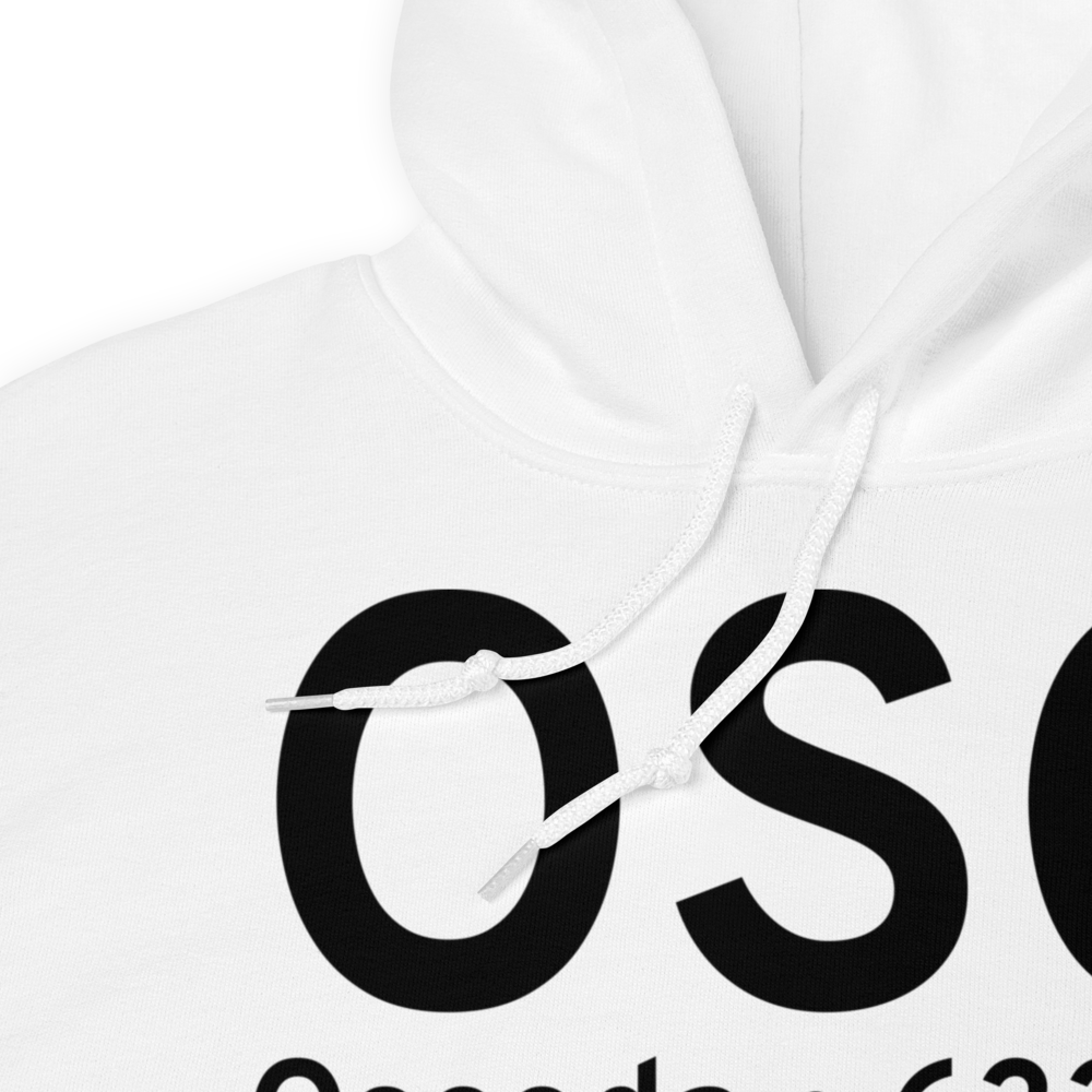 Oscoda (KOSC) Airport Hoodie Sweatshirt 