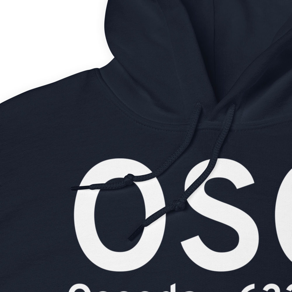Oscoda (KOSC) Airport Hoodie Sweatshirt 