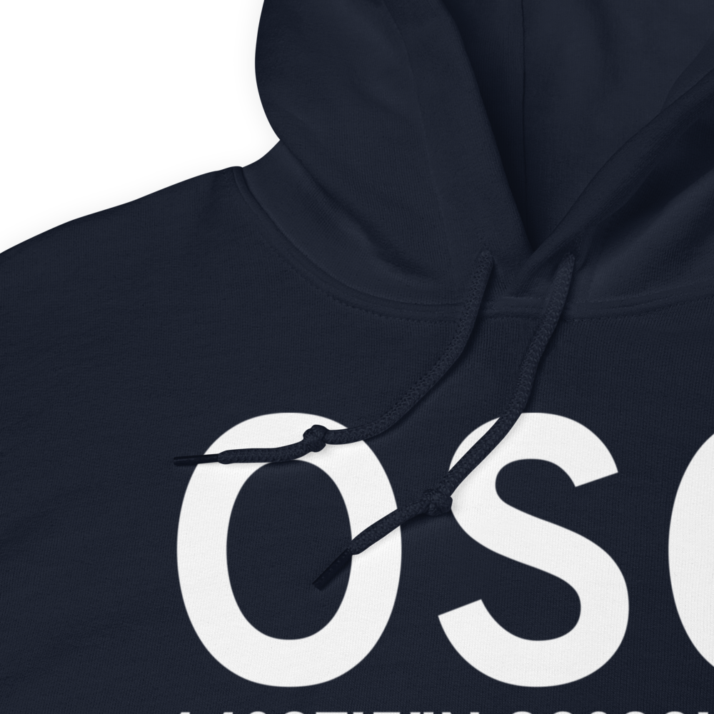 Oscoda (KOSC) Airport Hoodie Sweatshirt 