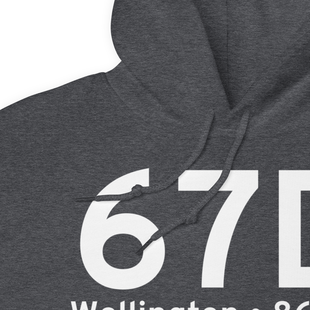 Wellington (67D) Airport Hoodie Sweatshirt 
