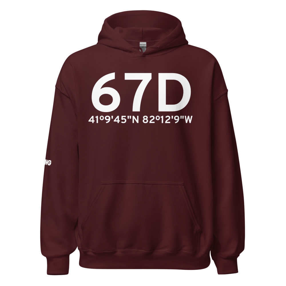Wellington (67D) Airport Hoodie Sweatshirt 