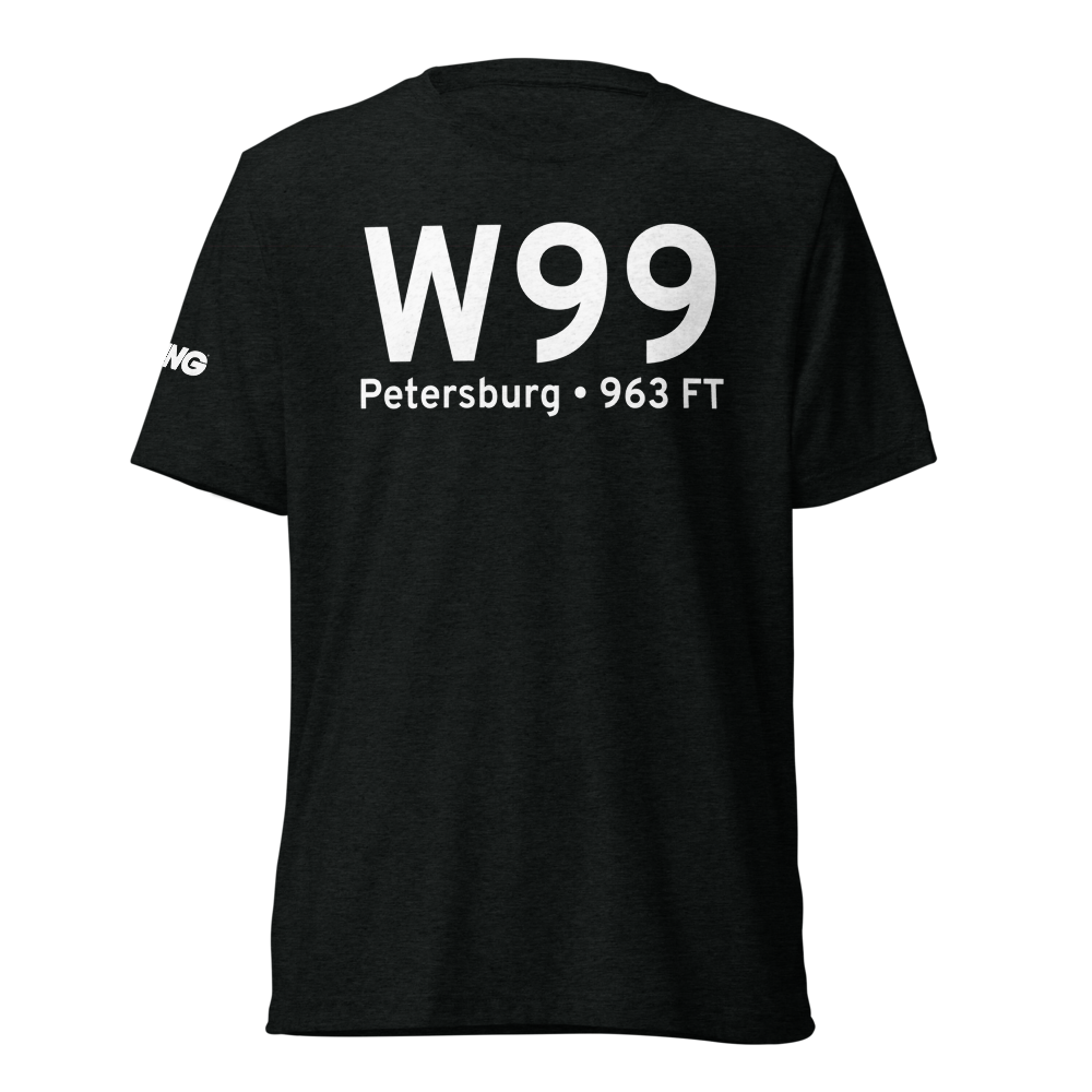 Petersburg (KW99) Airport Tri-blend T-Shirt 