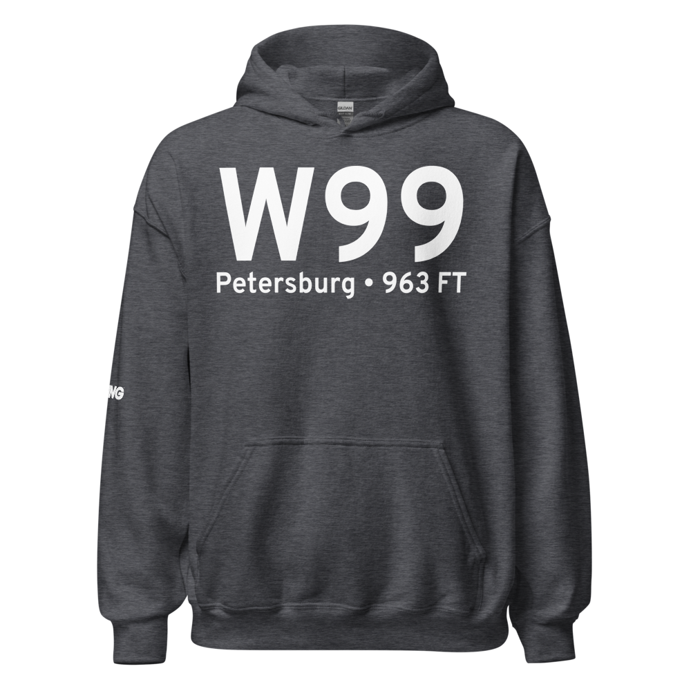 Petersburg (KW99) Airport Hoodie Sweatshirt 