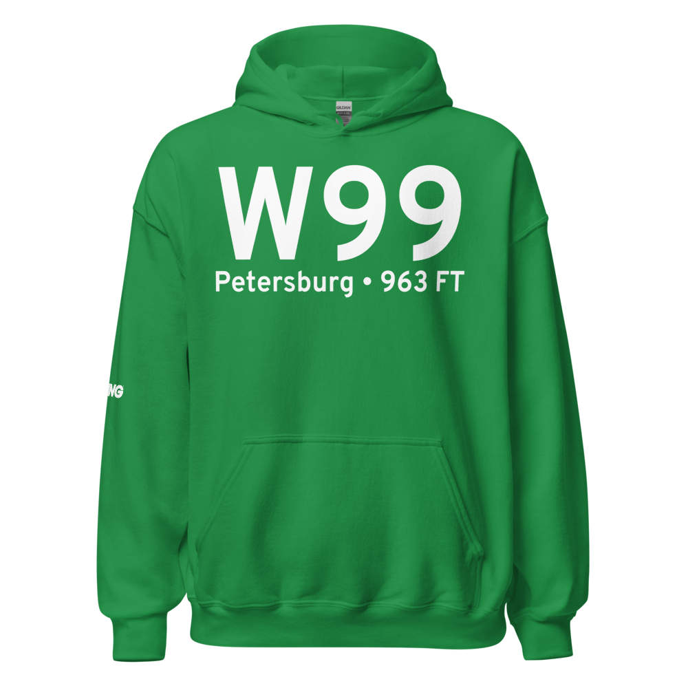 Petersburg (KW99) Airport Hoodie Sweatshirt 