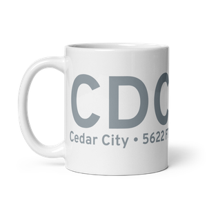Cedar City (KCDC) Airport Mug