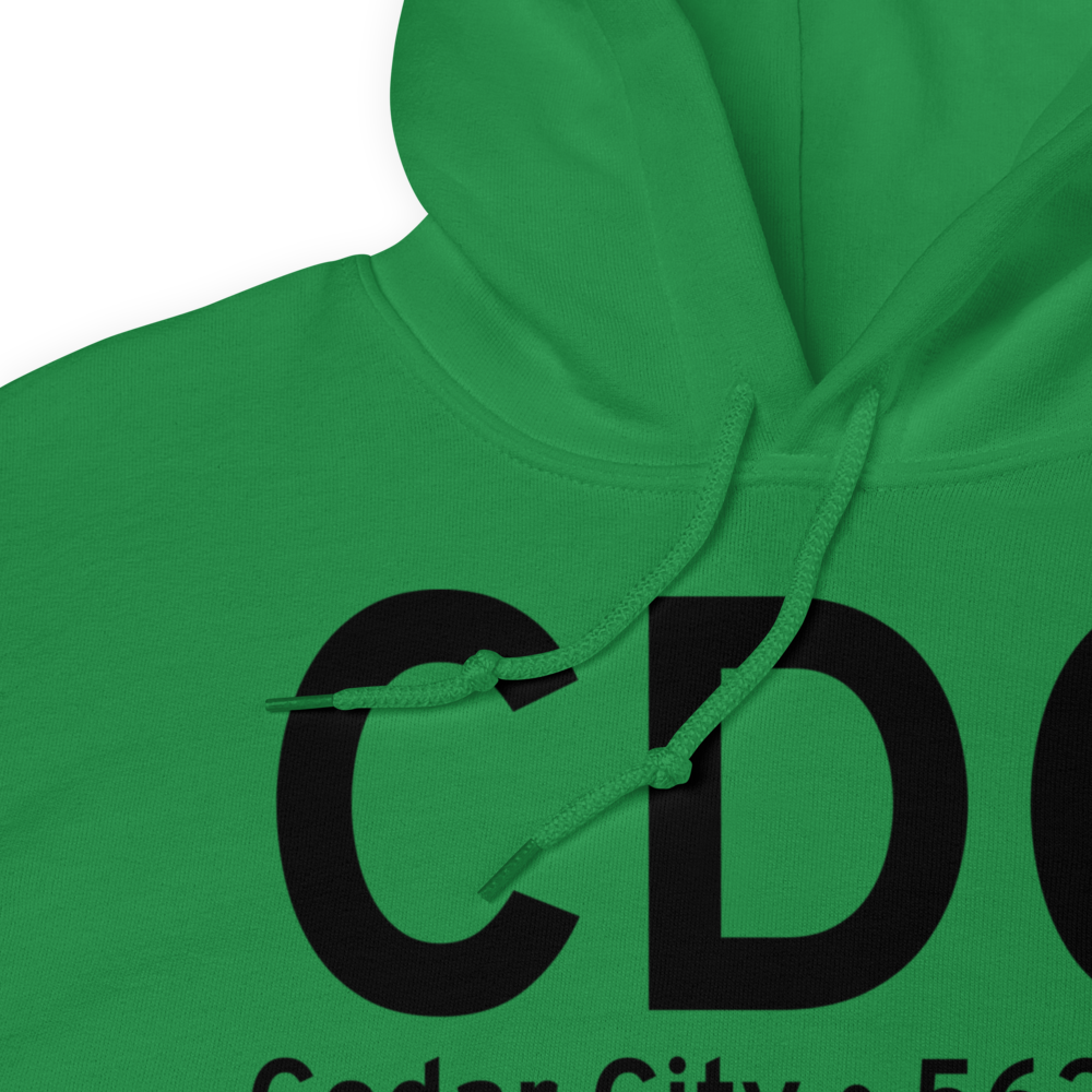 Cedar City (KCDC) Airport Hoodie Sweatshirt 