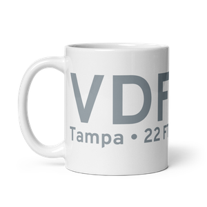 Tampa (KVDF) Airport Mug
