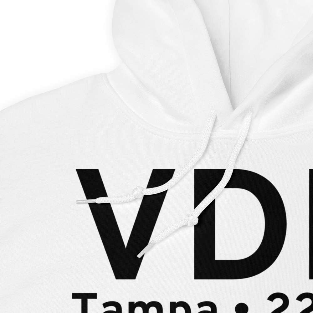 Tampa (KVDF) Airport Hoodie Sweatshirt 