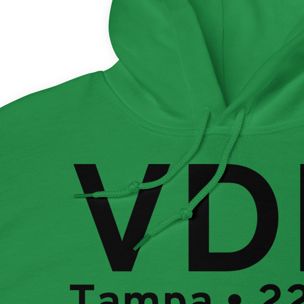 Tampa (KVDF) Airport Hoodie Sweatshirt 