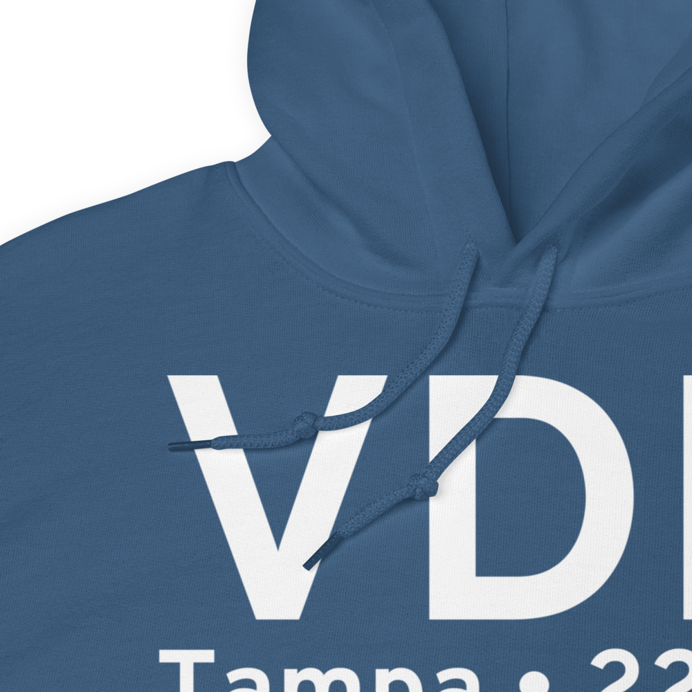 Tampa (KVDF) Airport Hoodie Sweatshirt 