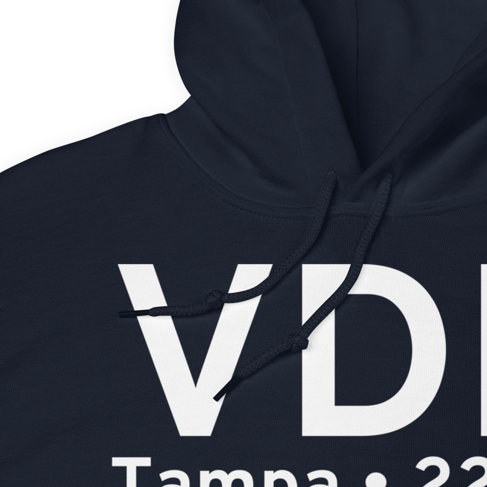 Tampa (KVDF) Airport Hoodie Sweatshirt 