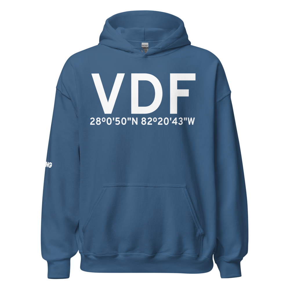 Tampa (KVDF) Airport Hoodie Sweatshirt 