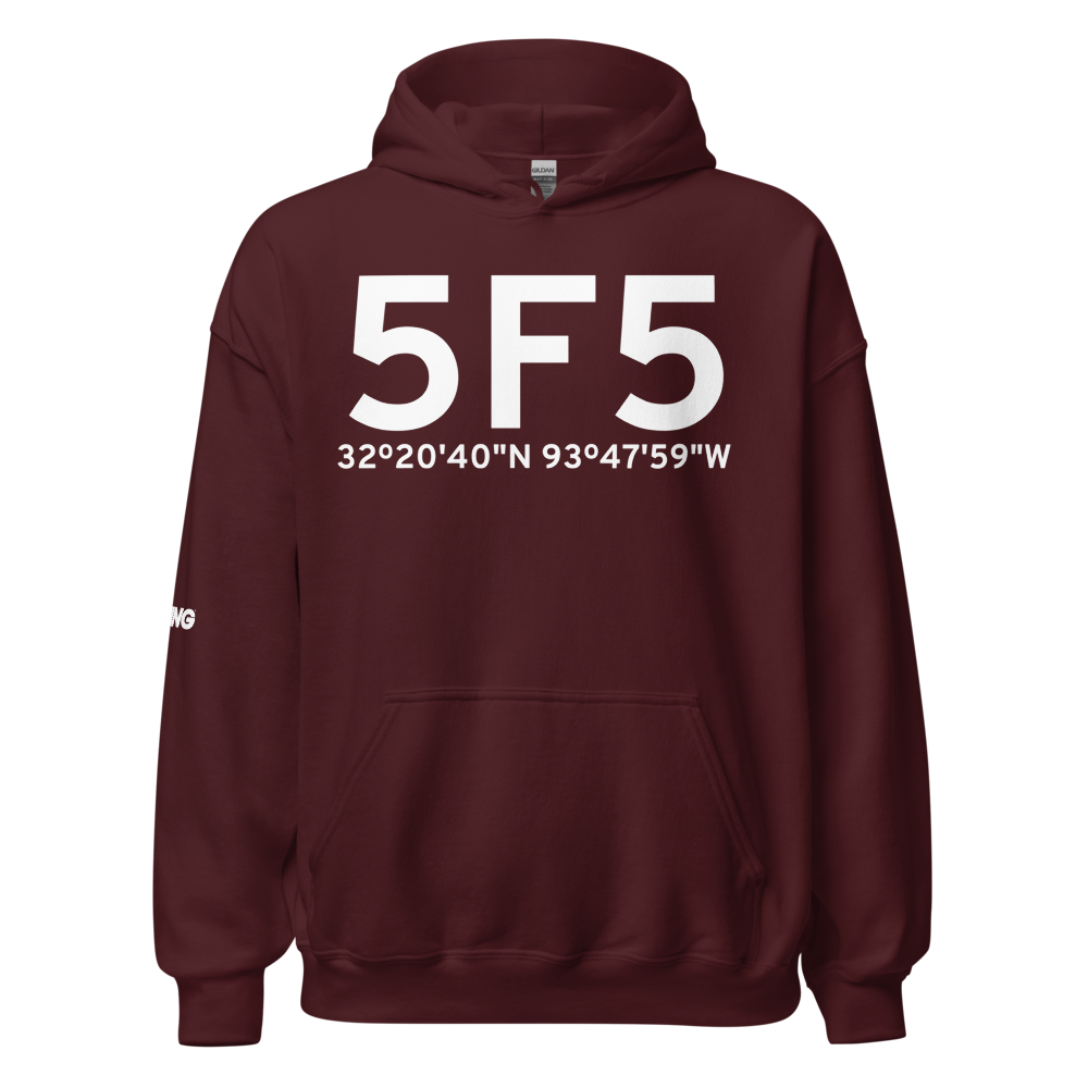 Keithville (5F5) Airport Hoodie Sweatshirt 