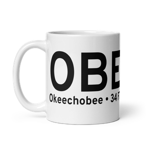Okeechobee (KOBE) Airport Mug