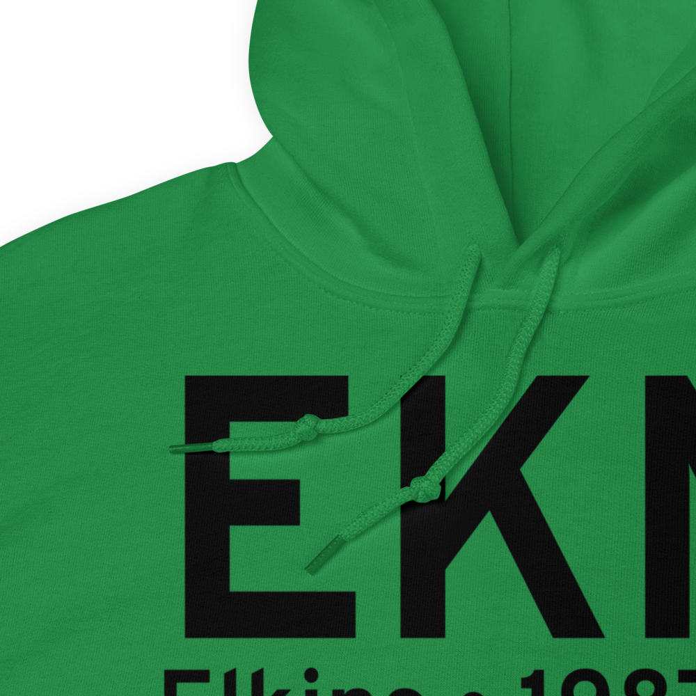 Elkins (KEKN) Airport Hoodie Sweatshirt 