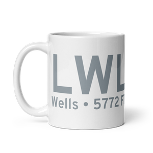 Wells (KLWL) Airport Mug