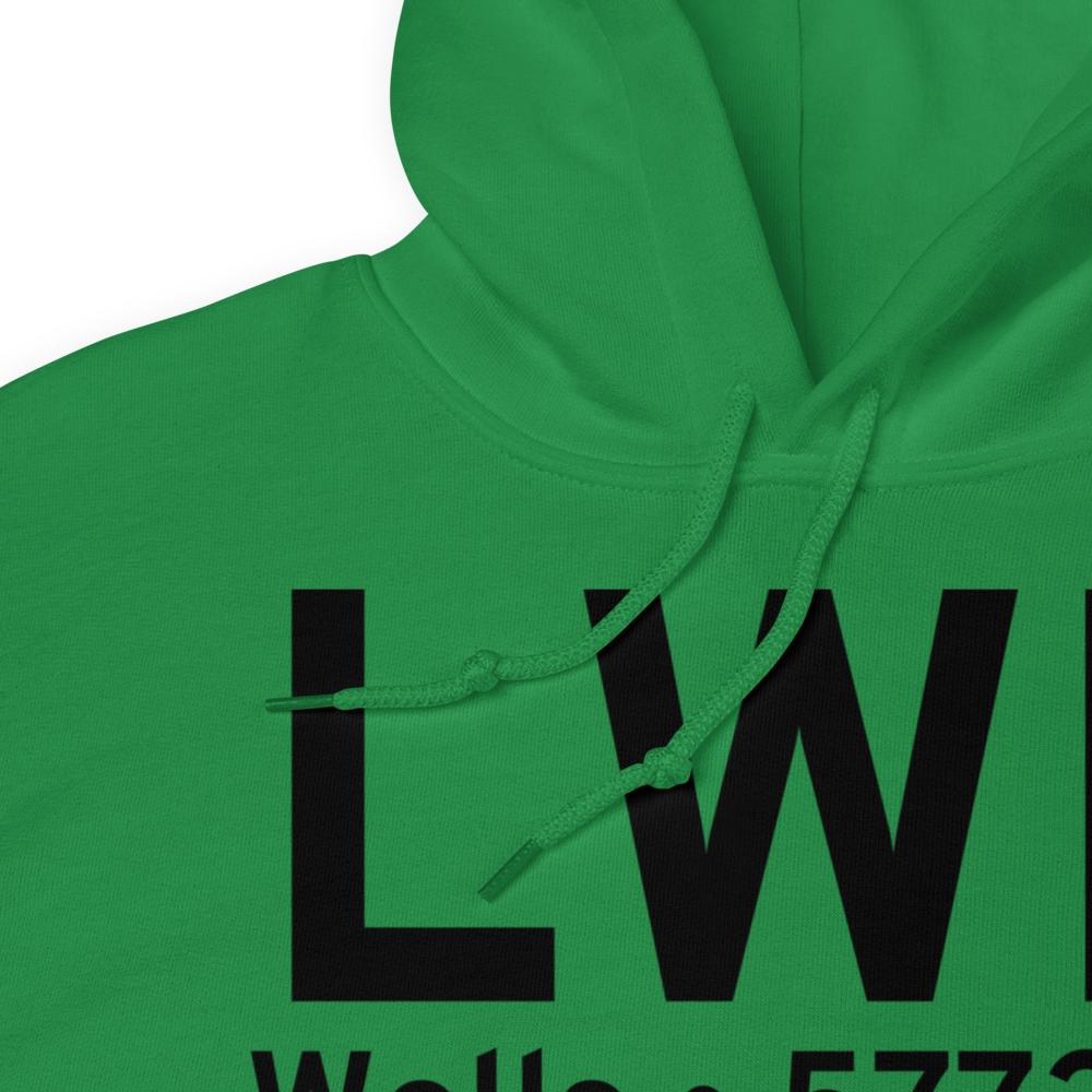 Wells (KLWL) Airport Hoodie Sweatshirt 