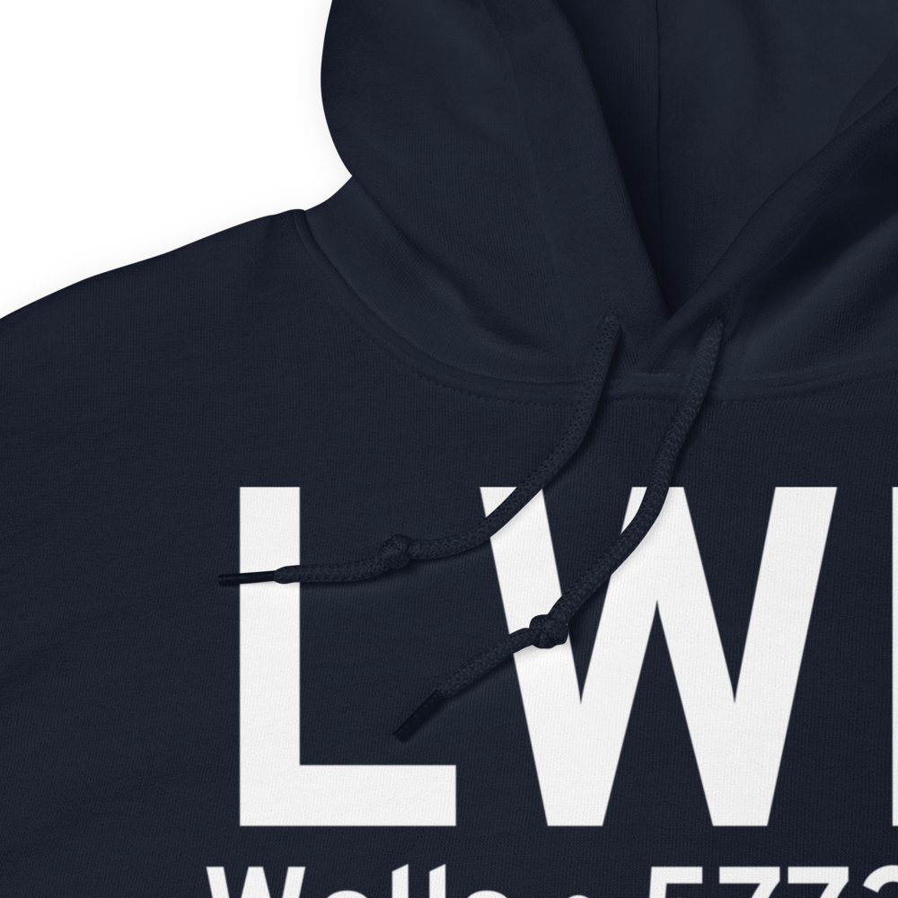 Wells (KLWL) Airport Hoodie Sweatshirt 