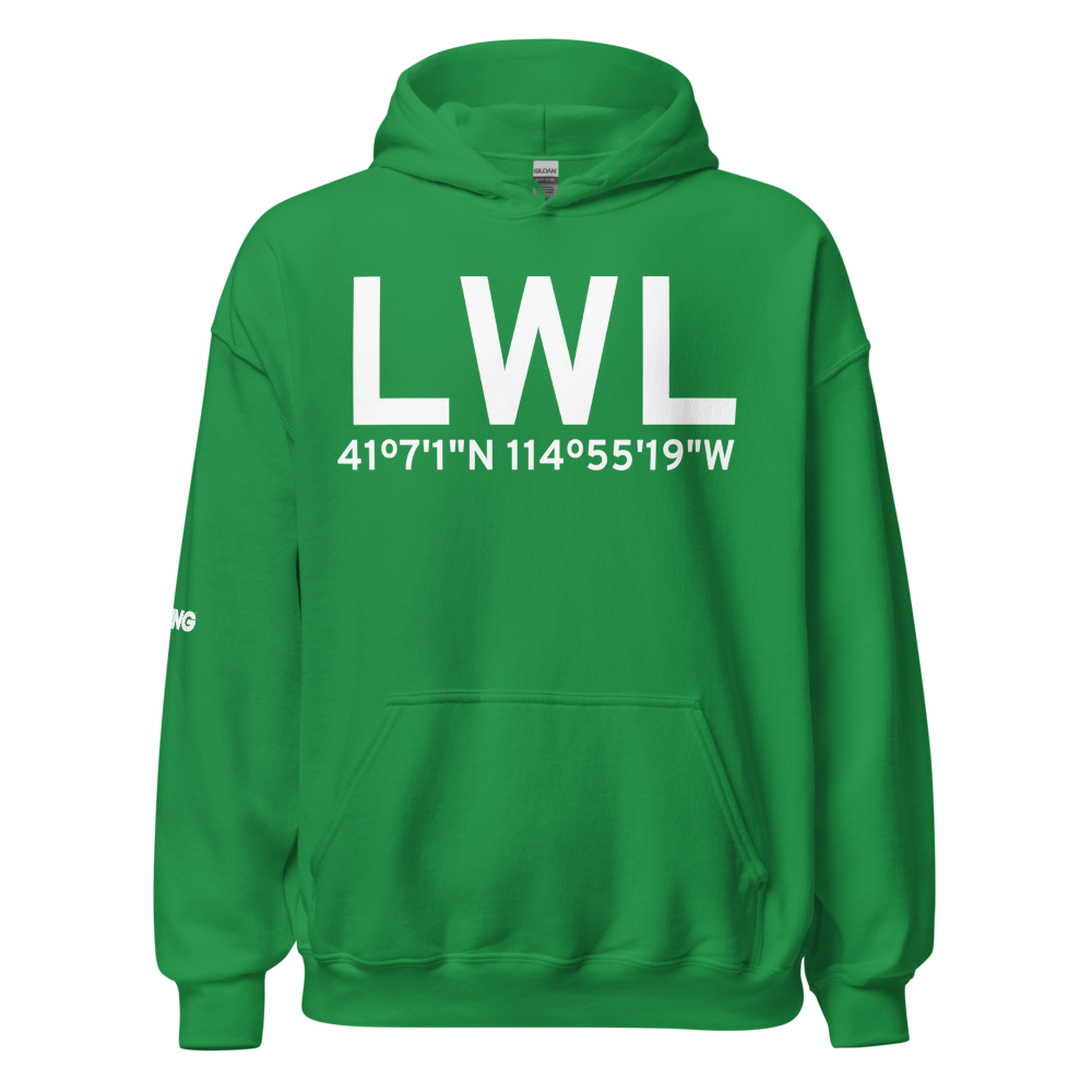 Wells (KLWL) Airport Hoodie Sweatshirt 
