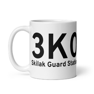 Skilak Guard Station (3K0) Airport Mug