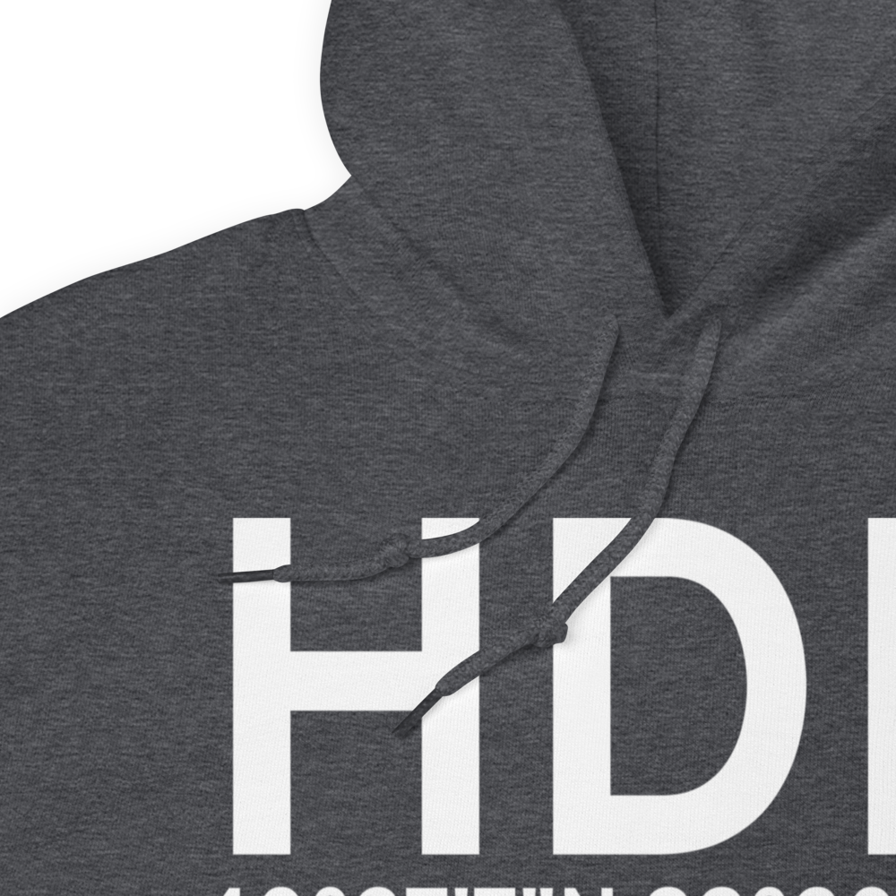 Holdrege (KHDE) Airport Hoodie Sweatshirt 