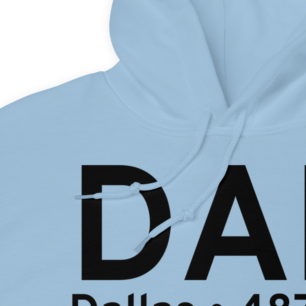 Dallas (KDAL) Airport Hoodie Sweatshirt 