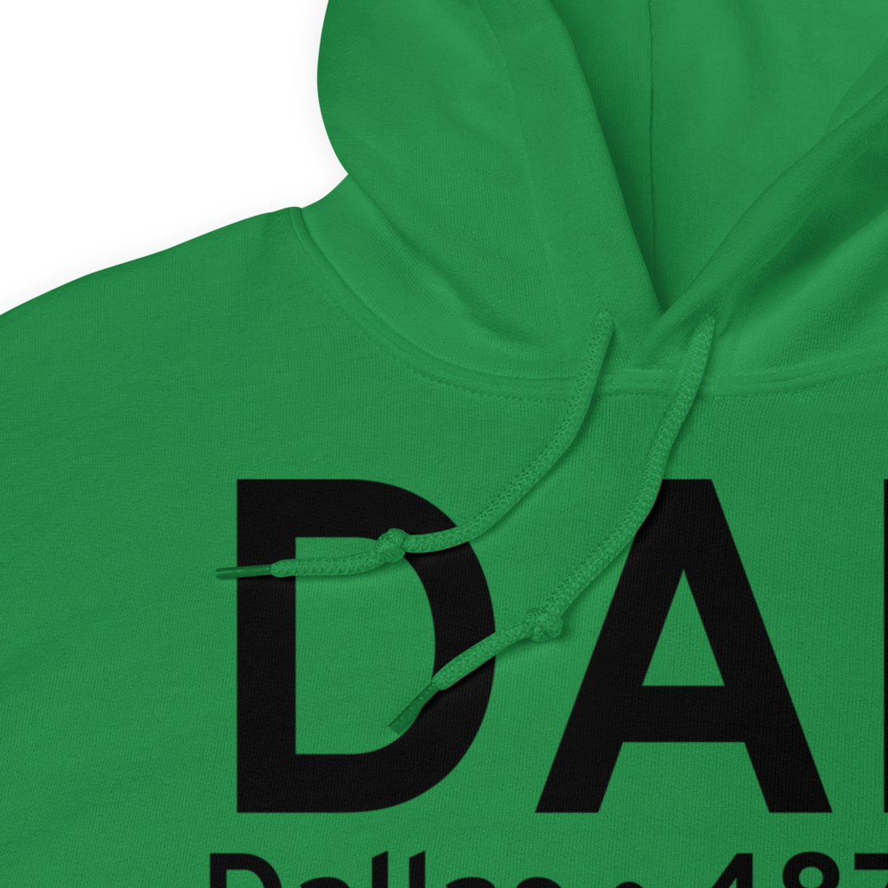 Dallas (KDAL) Airport Hoodie Sweatshirt 