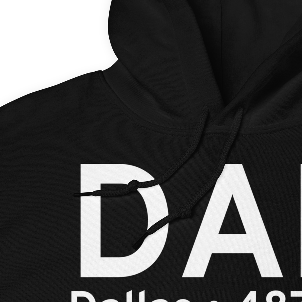 Dallas (KDAL) Airport Hoodie Sweatshirt 