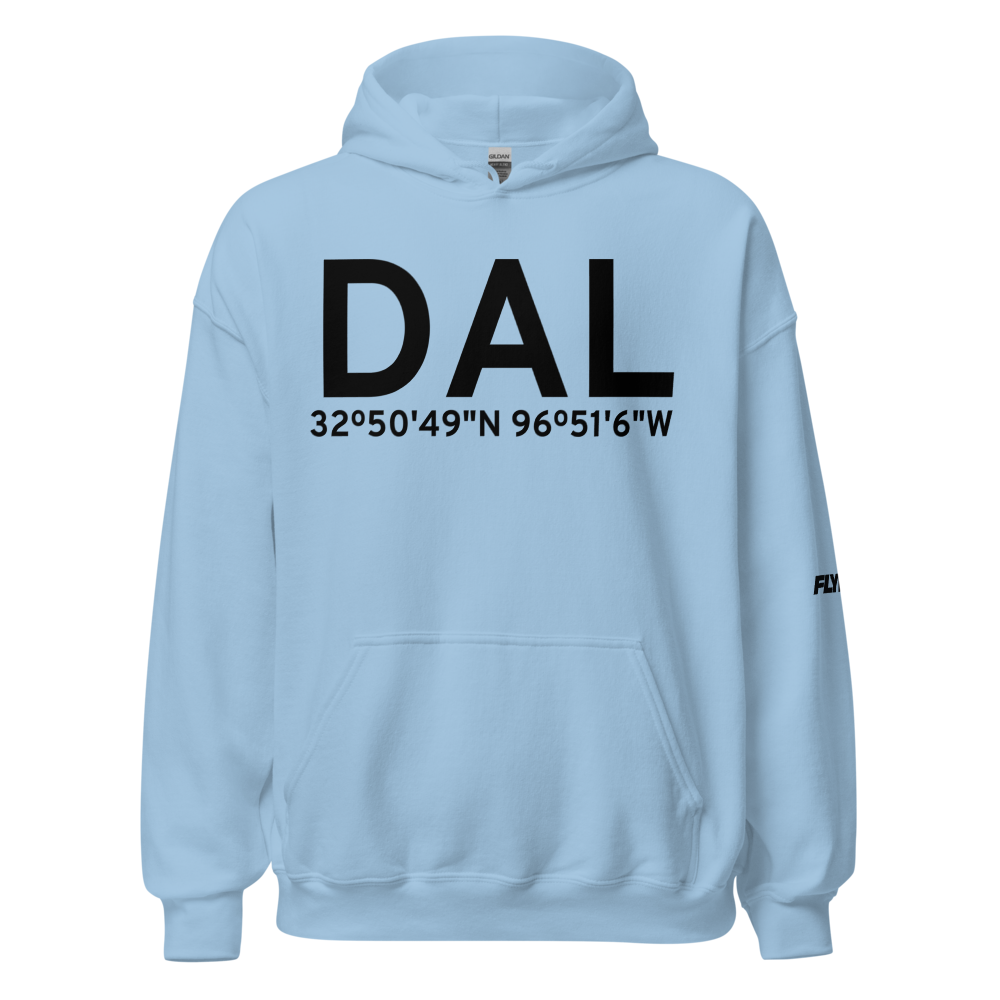 Dallas (KDAL) Airport Hoodie Sweatshirt 