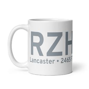 Lancaster (RZH) Airport Mug