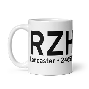 Lancaster (RZH) Airport Mug