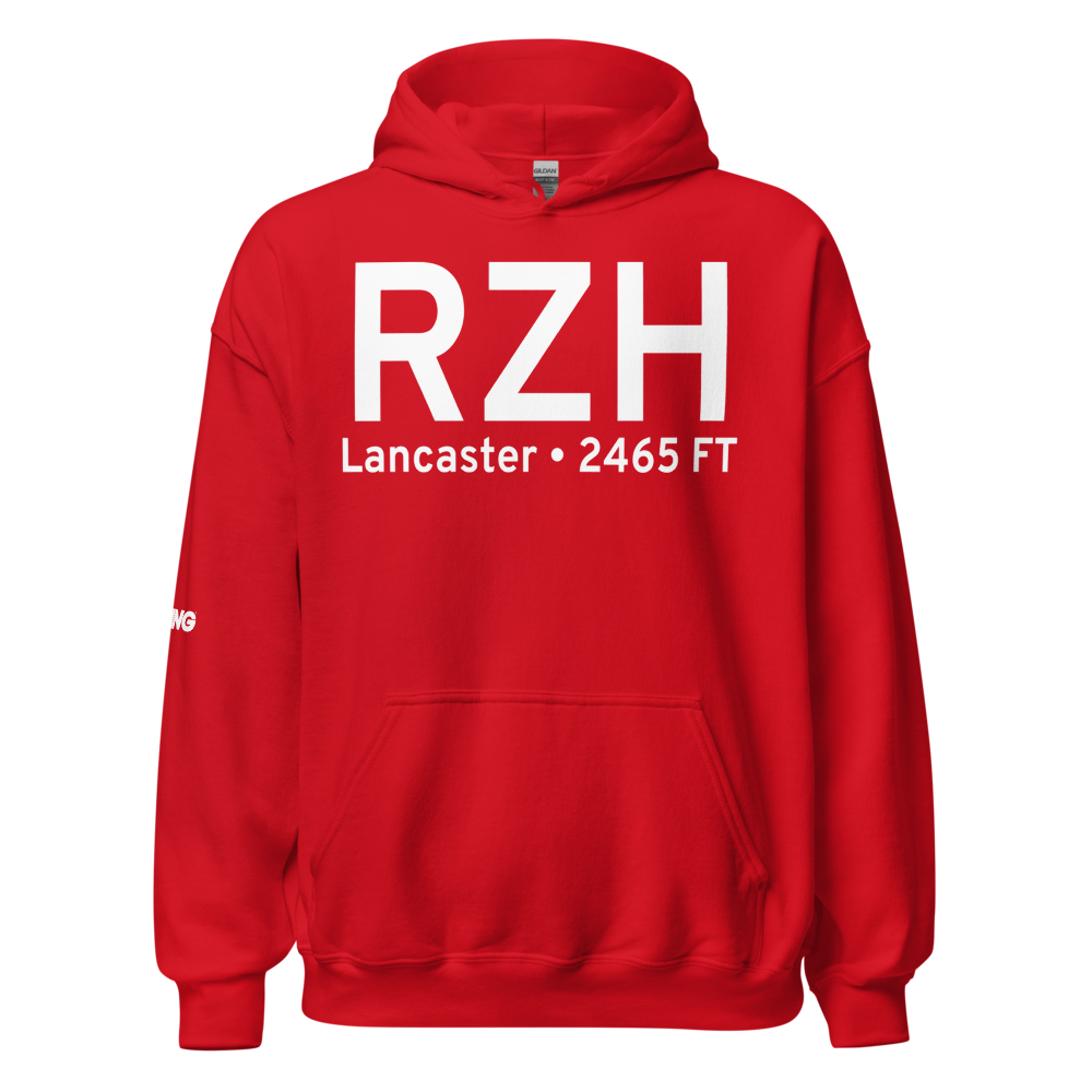 Lancaster (RZH) Airport Hoodie Sweatshirt 