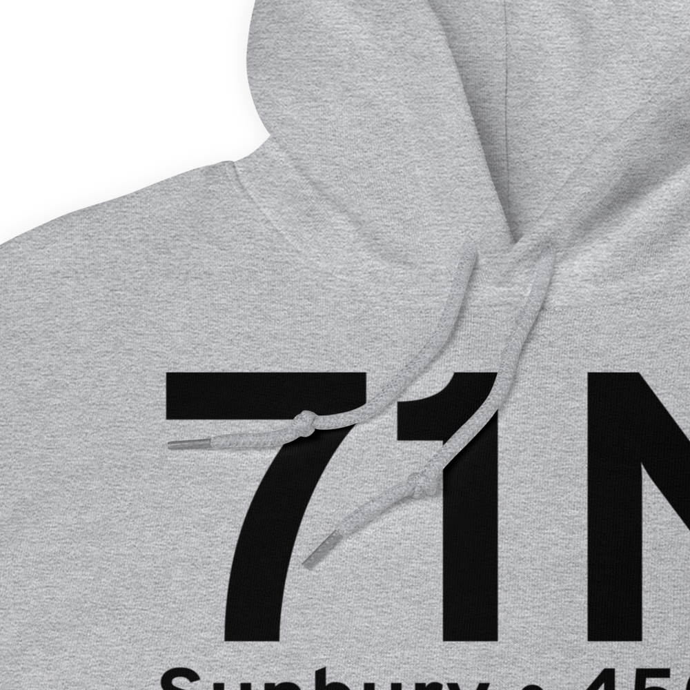 Sunbury (K71N) Airport Hoodie Sweatshirt 