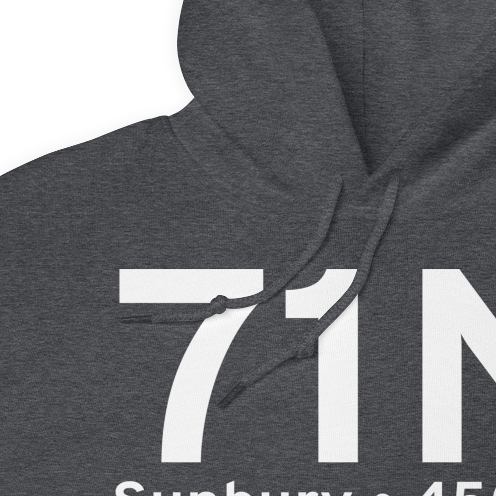 Sunbury (K71N) Airport Hoodie Sweatshirt 