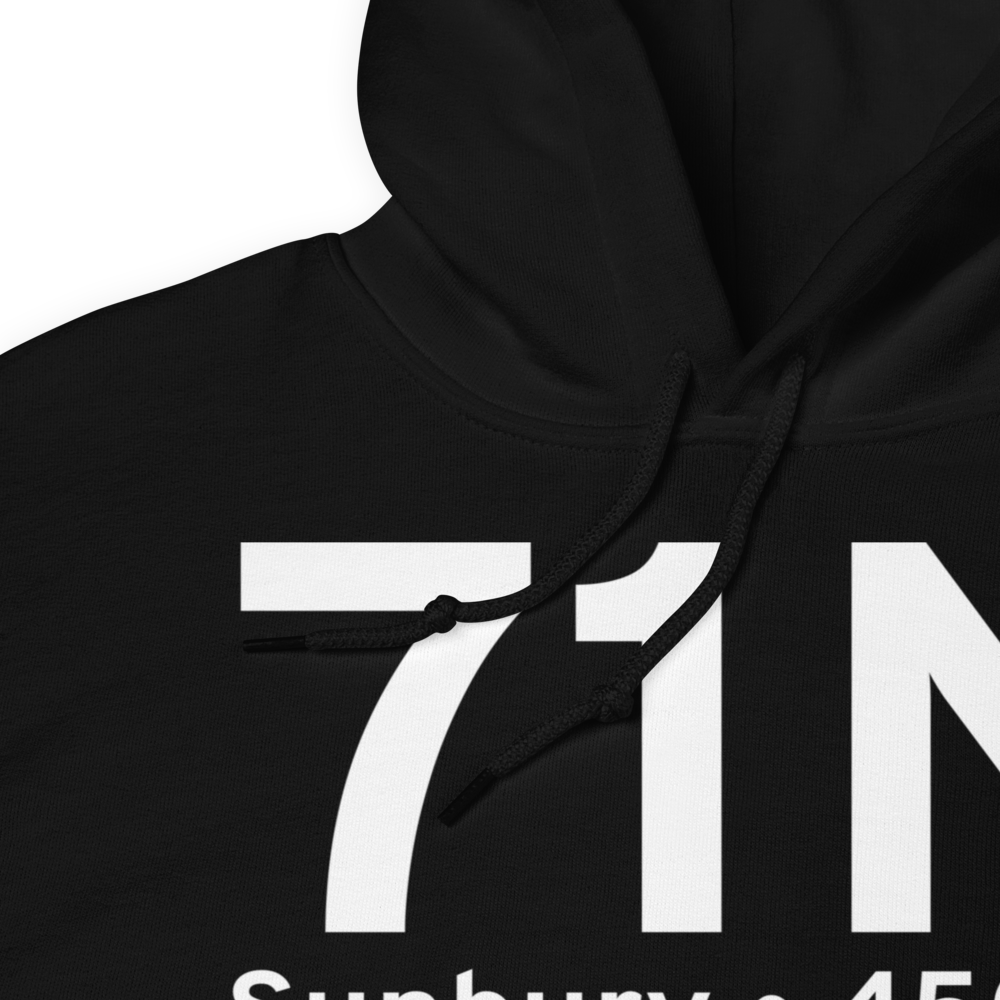 Sunbury (K71N) Airport Hoodie Sweatshirt 