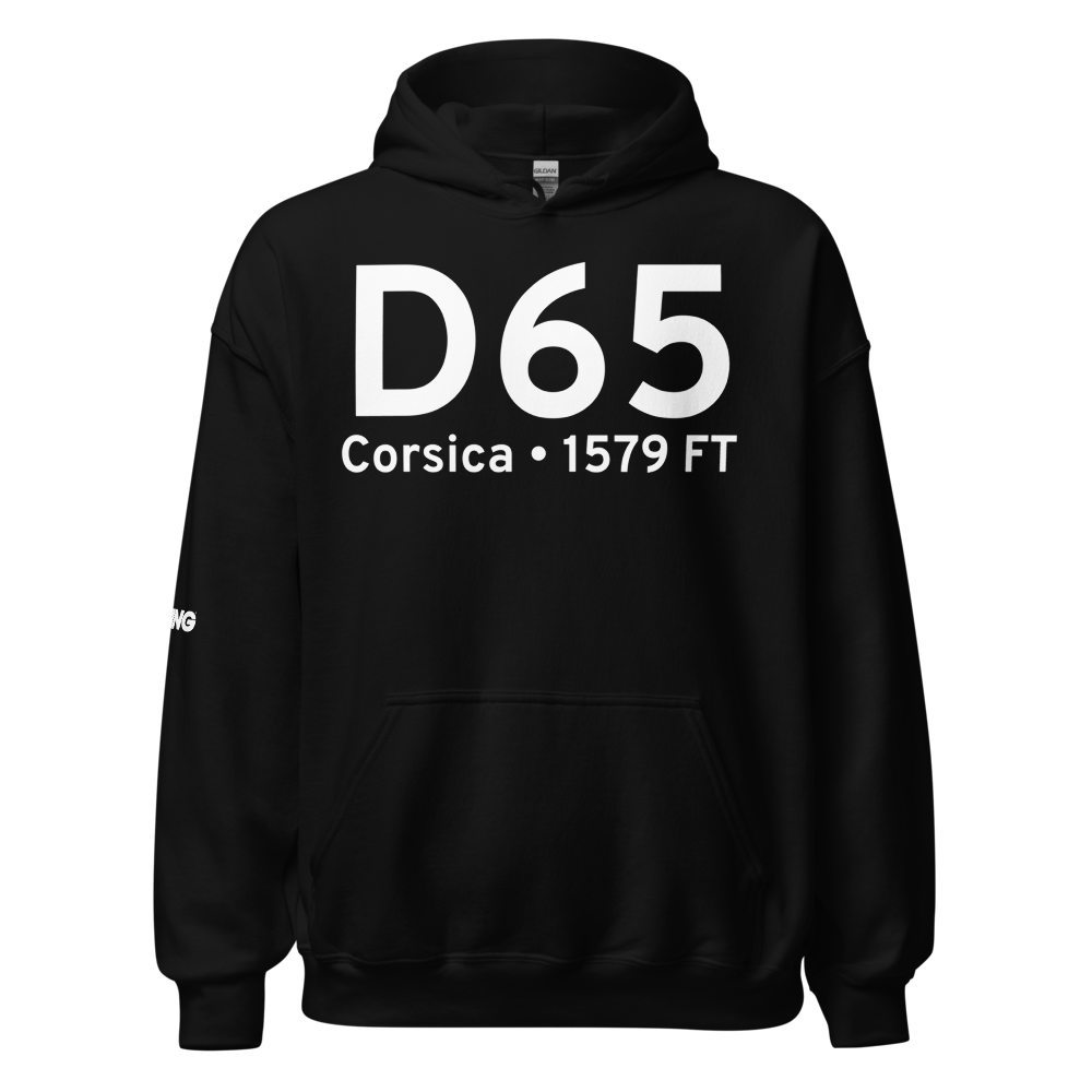 Corsica (D65) Airport Hoodie Sweatshirt 
