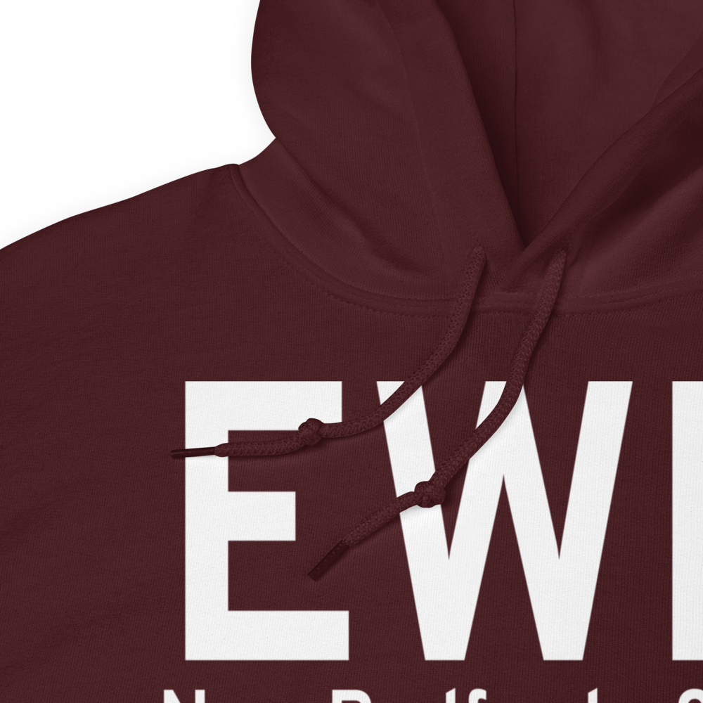 New Bedford (KEWB) Airport Hoodie Sweatshirt 