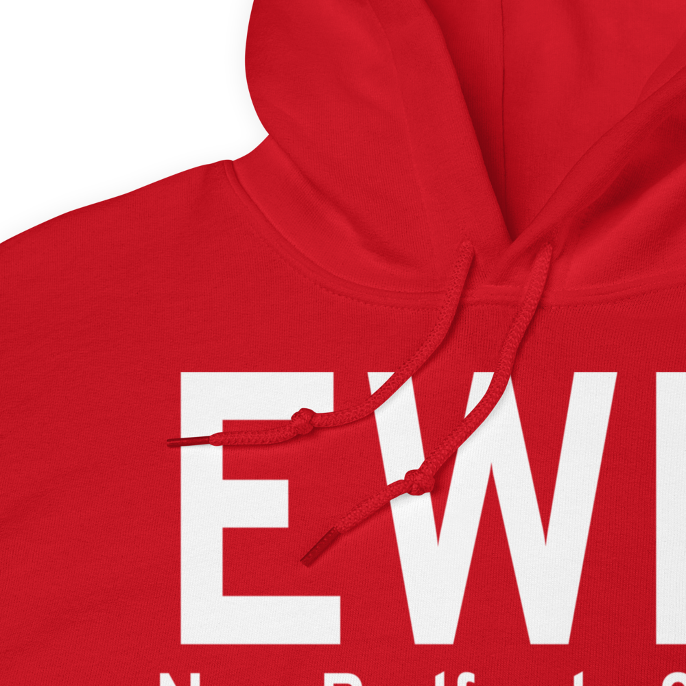 New Bedford (KEWB) Airport Hoodie Sweatshirt 