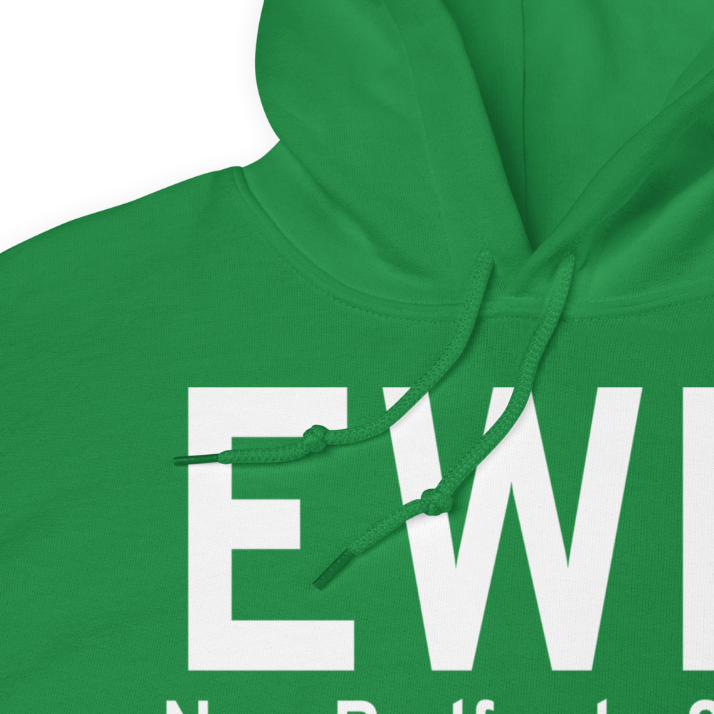 New Bedford (KEWB) Airport Hoodie Sweatshirt 