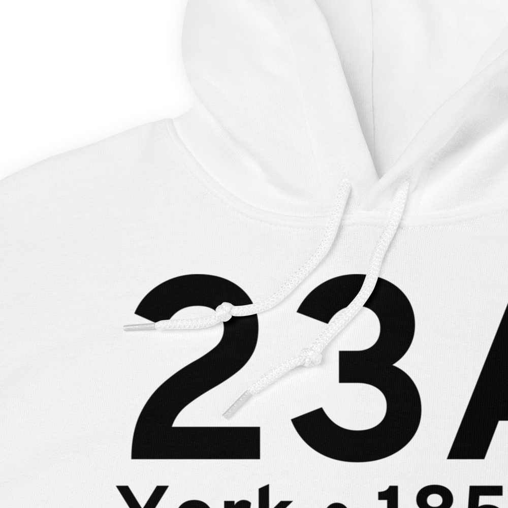 York (23A) Airport Hoodie Sweatshirt 