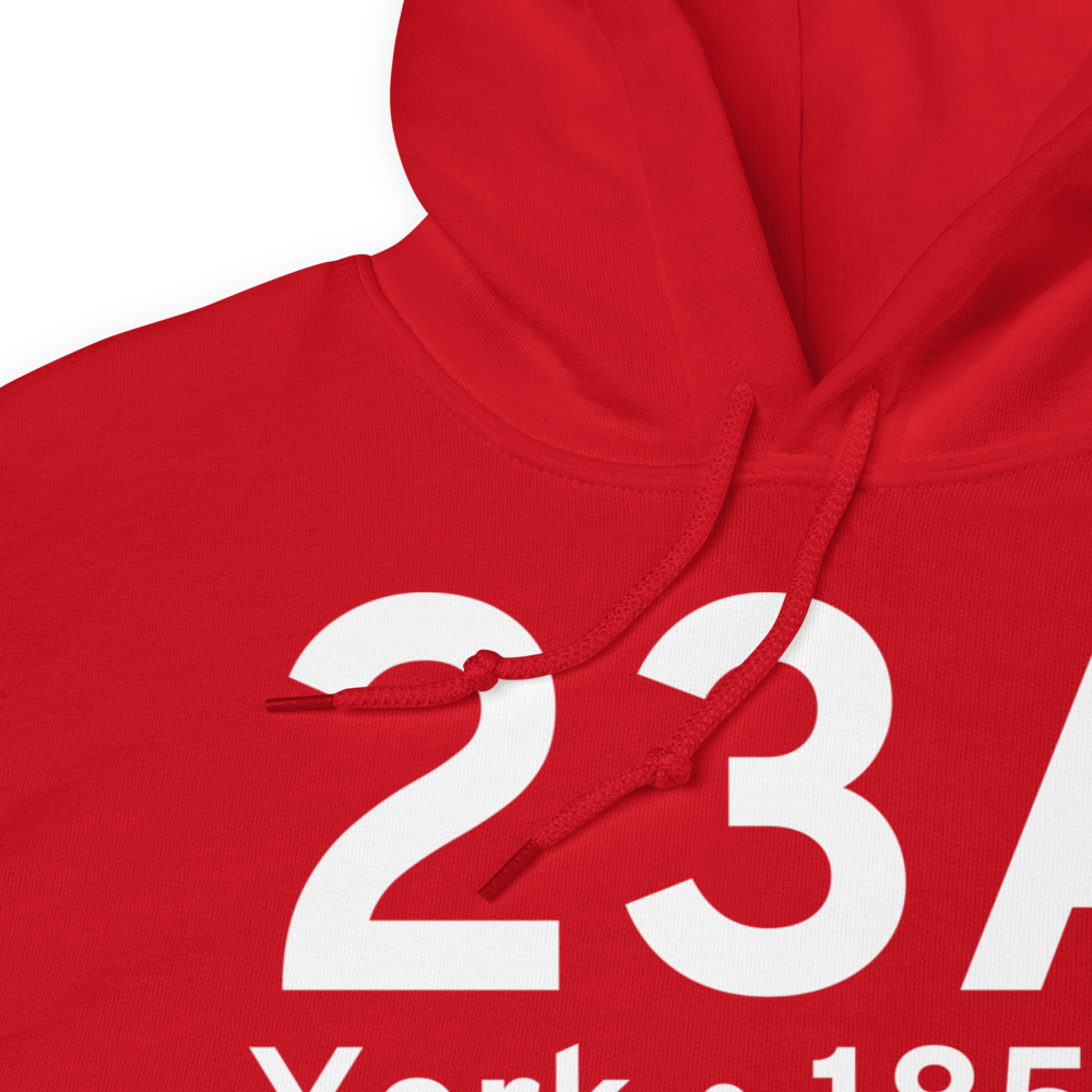 York (23A) Airport Hoodie Sweatshirt 