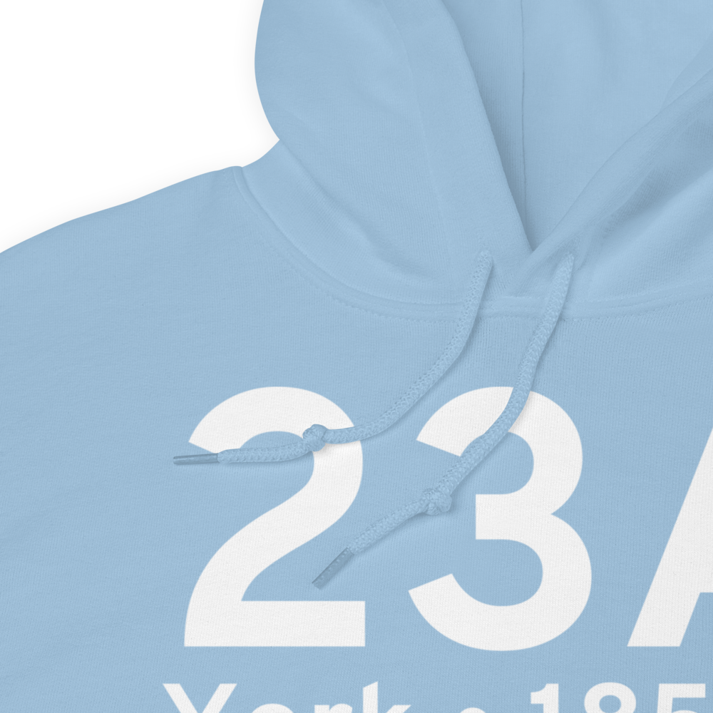 York (23A) Airport Hoodie Sweatshirt 