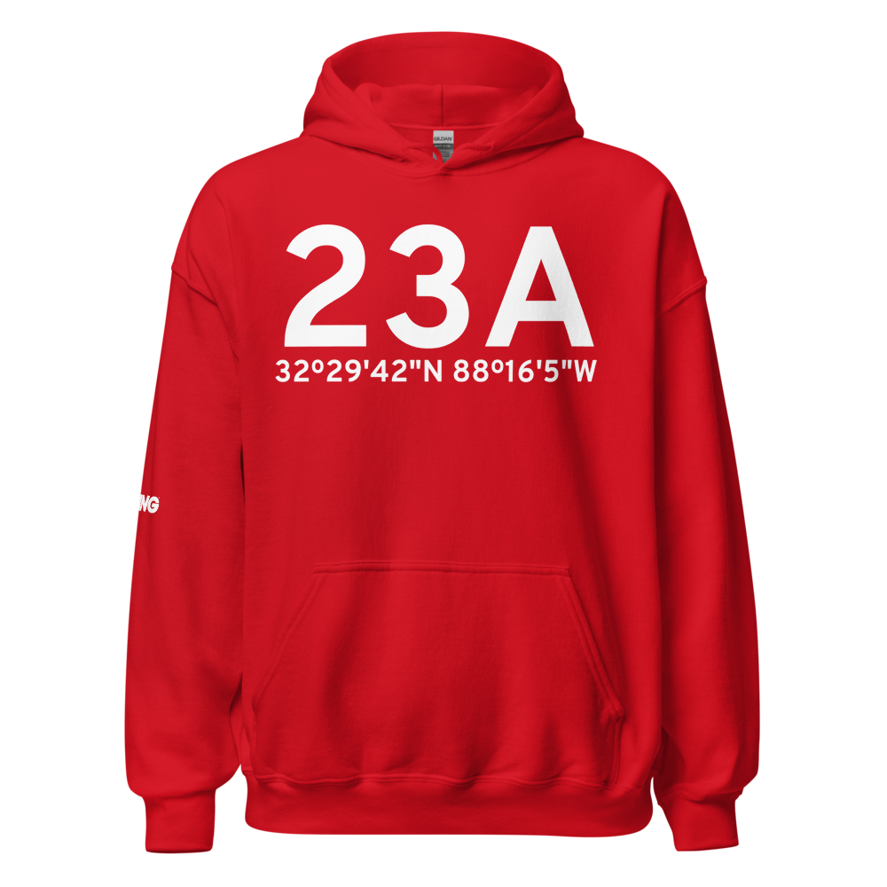 York (23A) Airport Hoodie Sweatshirt 