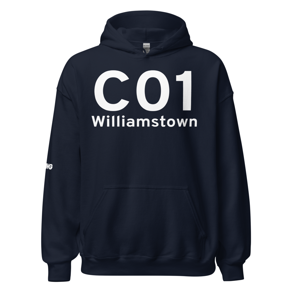 Williamstown (C01) Airport Hoodie Sweatshirt 