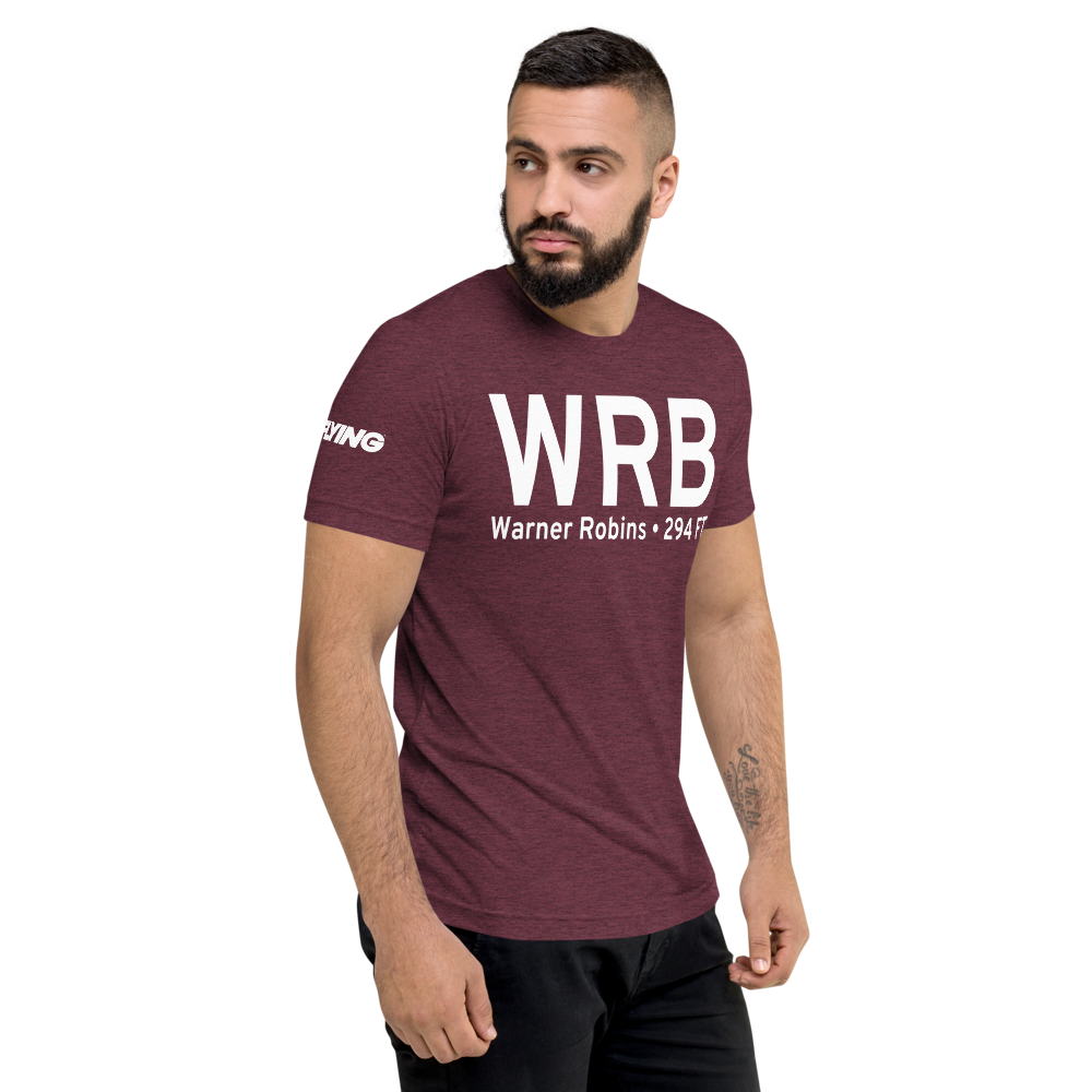 Warner Robins (KWRB) Airport Tri-blend T-Shirt 