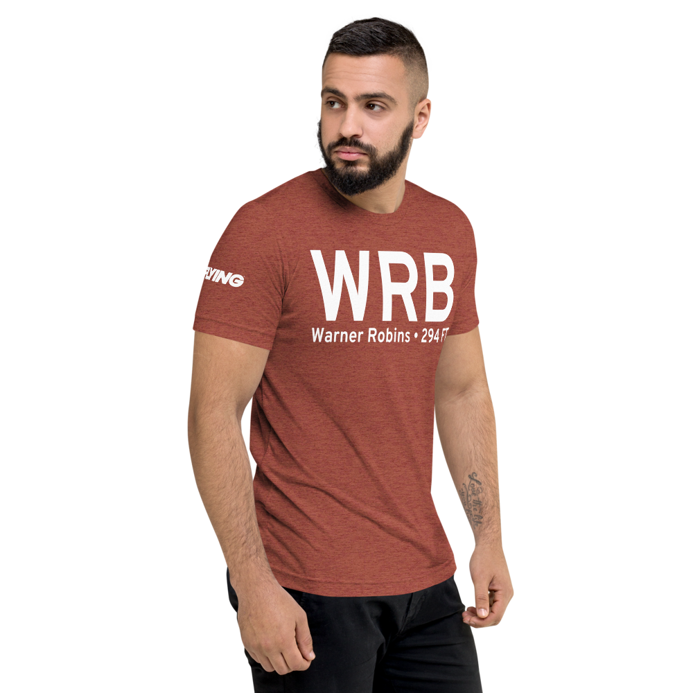 Warner Robins (KWRB) Airport Tri-blend T-Shirt 