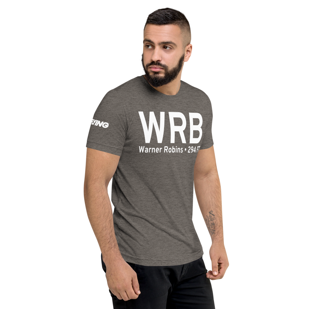 Warner Robins (KWRB) Airport Tri-blend T-Shirt 
