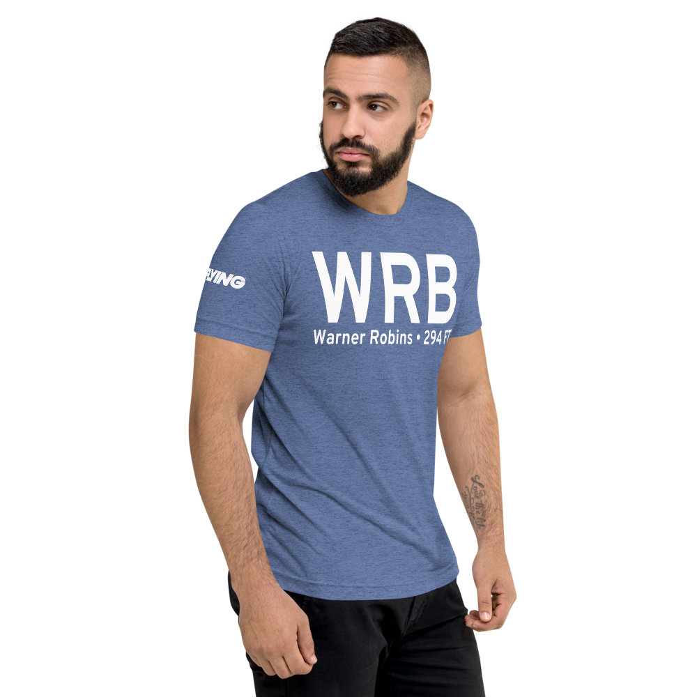 Warner Robins (KWRB) Airport Tri-blend T-Shirt 